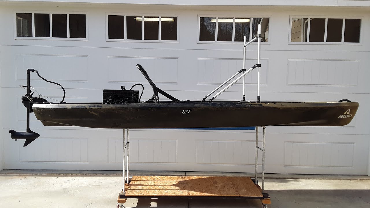 Ascend 12T Motorized Kayak Modifications