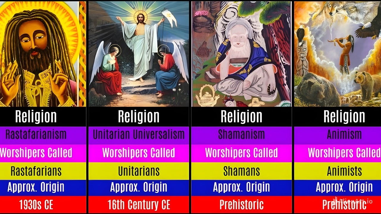Top 100 Oldest Religions in the World Still Practiced Today