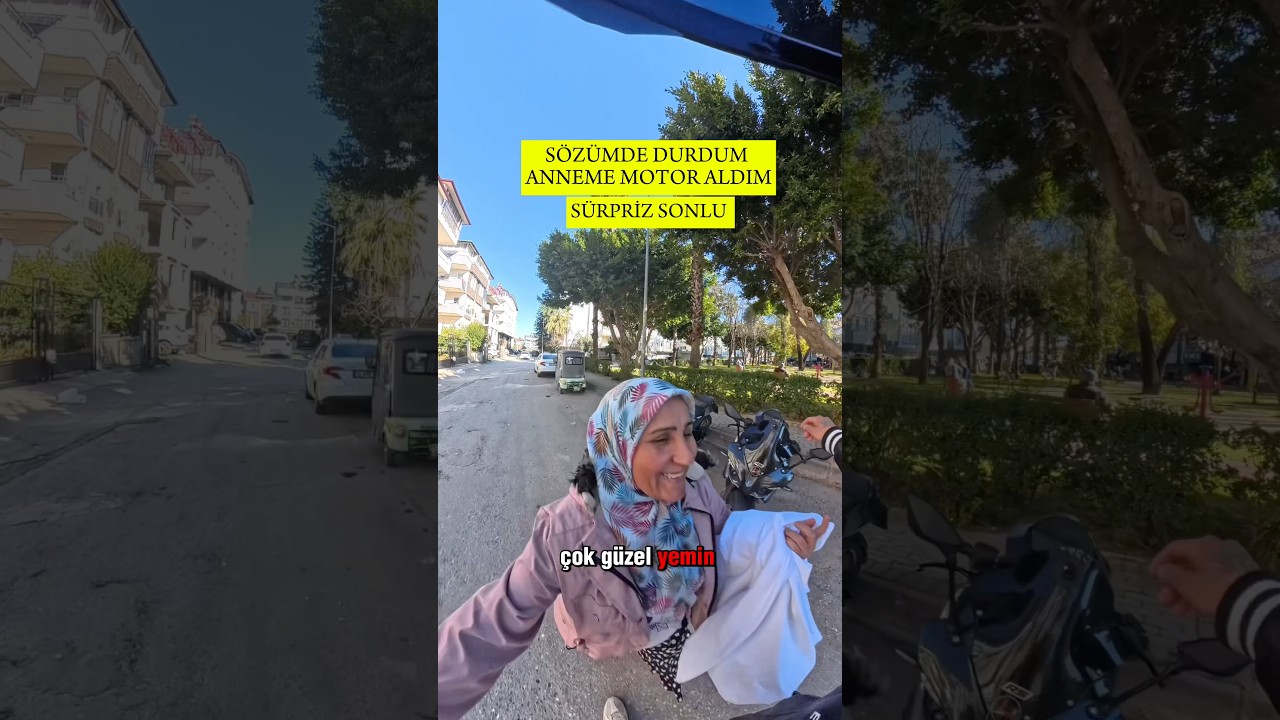 Annme yarış motoru aldım😍#motor #keşfet #keşfetteyiz #bikergirl #anne #ismailyk #motor #motorcycle