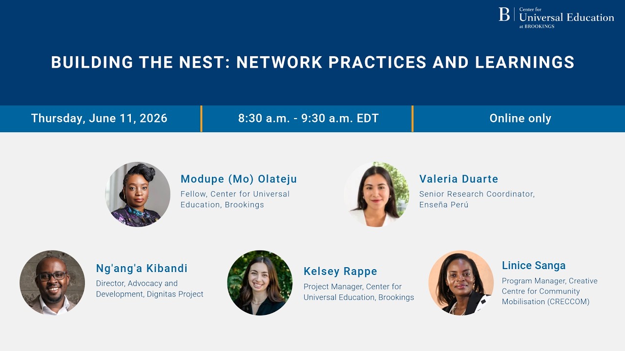 Building the NEST: Network practices and learnings
