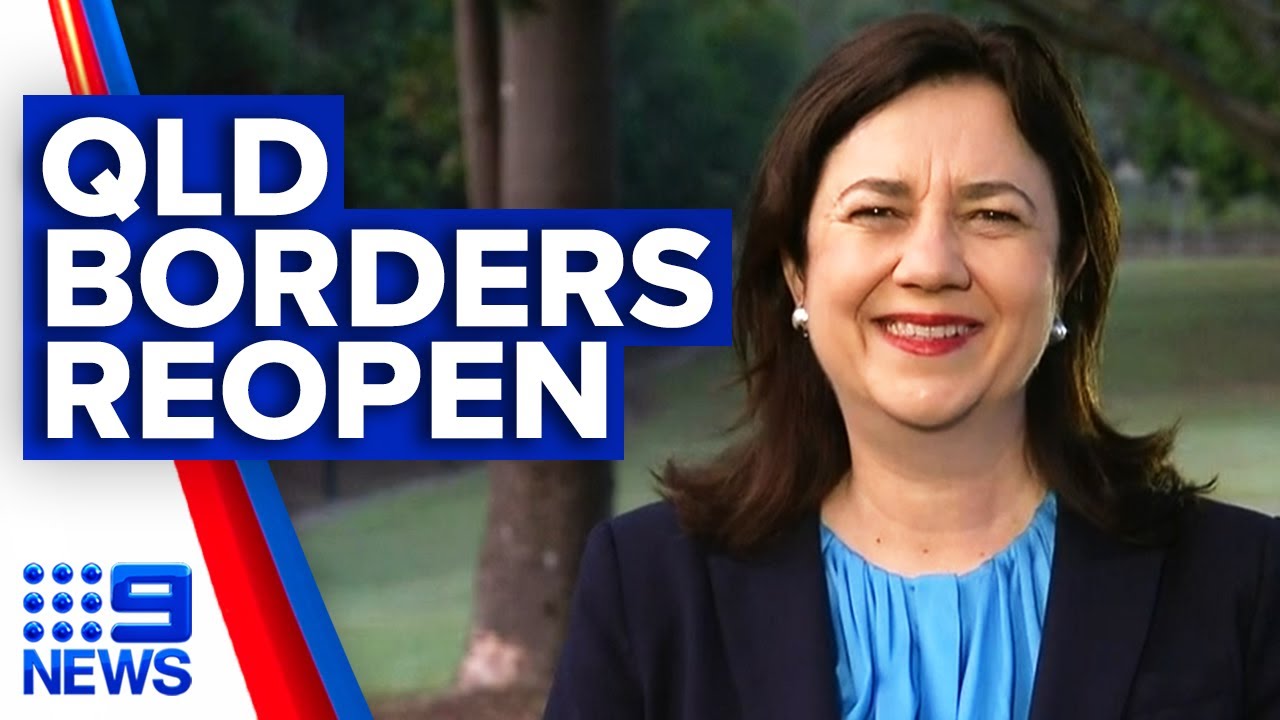 Coronavirus: 'Freedom Friday' as QLD borders reopen | 9 News Australia