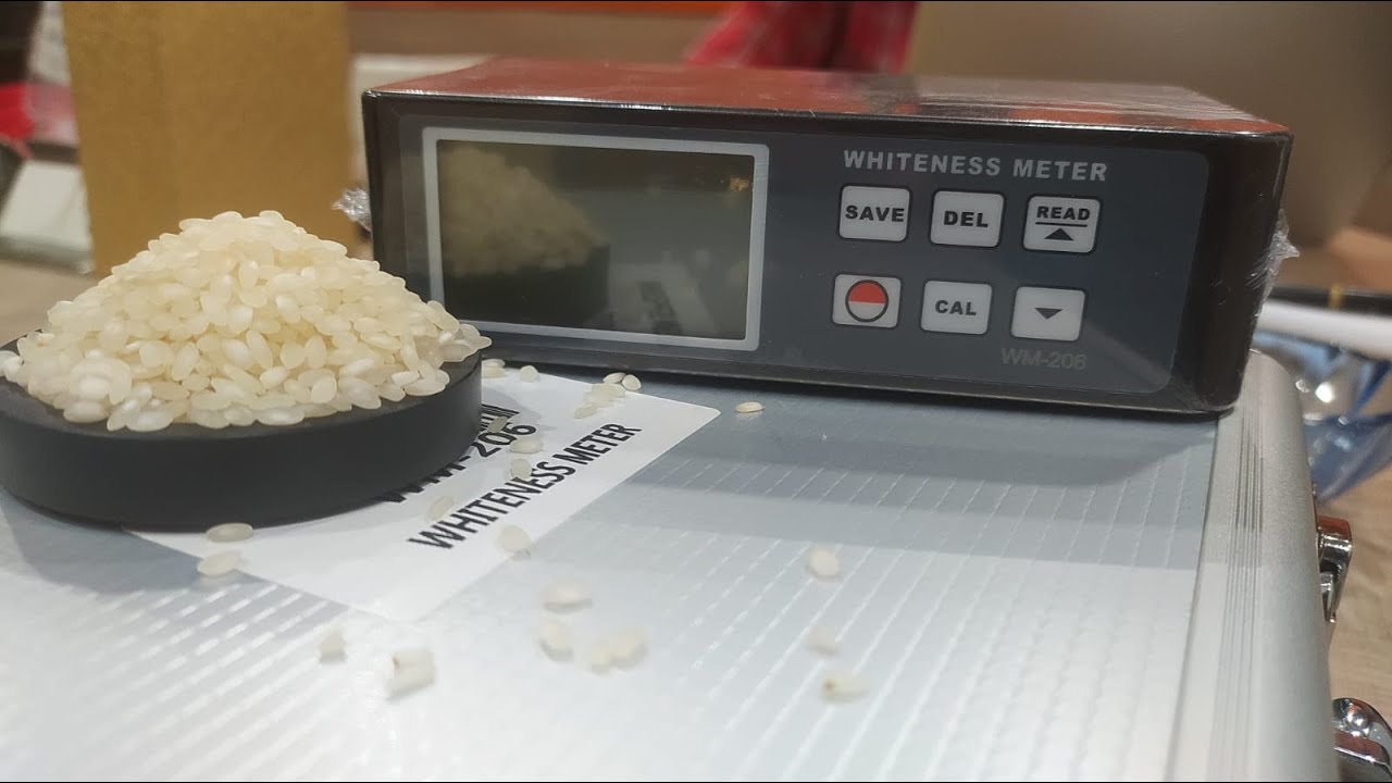 Whiteness Meter - How to measure whiteness of rice using Landtek whiteness meter