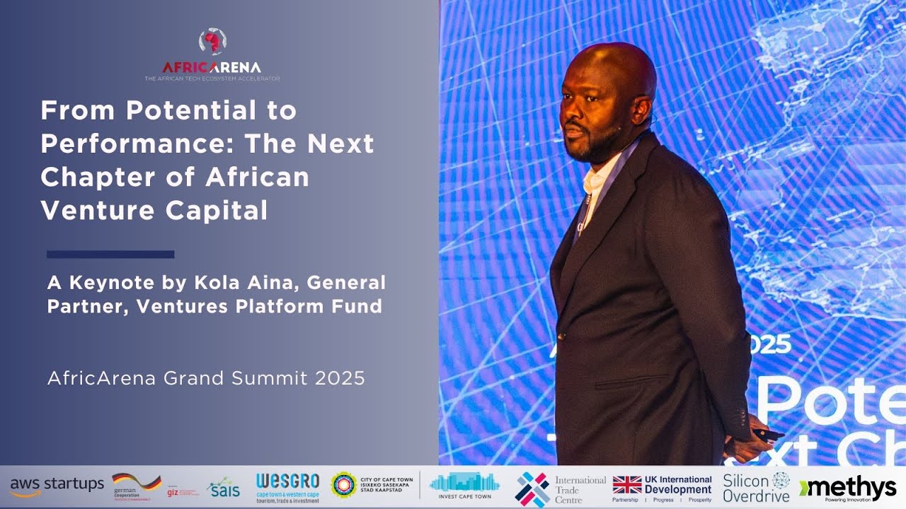 From Potential to Performance: The Next Chapter of African Venture Capital | A Keynote by Kola Aina