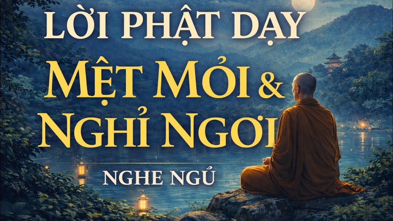 LỜI PHẬT DẠY – KHI BẠN QUÁ MỆT MỎI | Nghe Ngủ