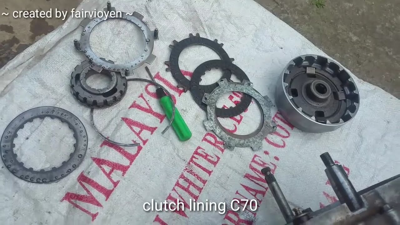 General overhaul enjin Honda  - C70 convert EX5, 3 speed ke 4 speed