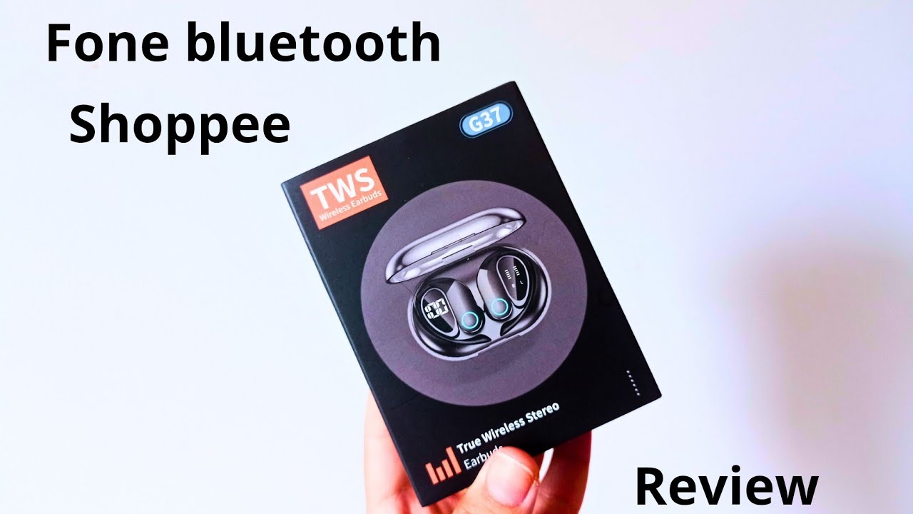 Fone TWS G37 bluetooth - Review