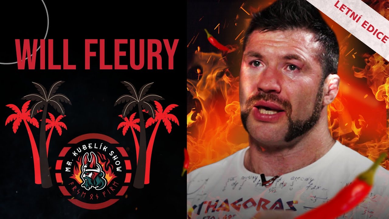 Přemožitel Vémoly, dvojnásobný šampion Oktagonu a irská MMA legenda v Mr. Kubelík Show. Will Fleury!