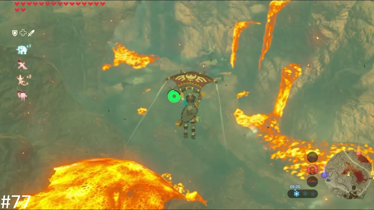 The Legend of Zelda Breath of the Wild Part 77: Die Erkunung von Eldin & der Todesberg-Gipfel