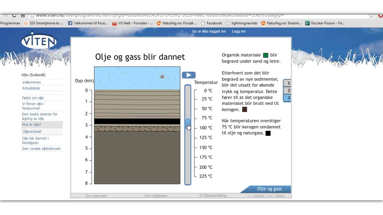 Dannelse av petroleum