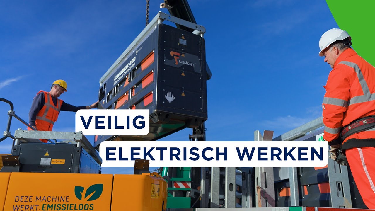 Zo werk je veilig met elektrisch materieel