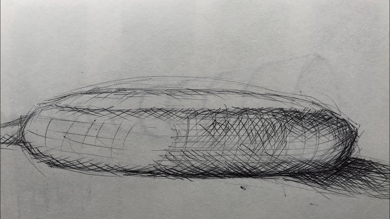 Banana: Crosshatching Technique
