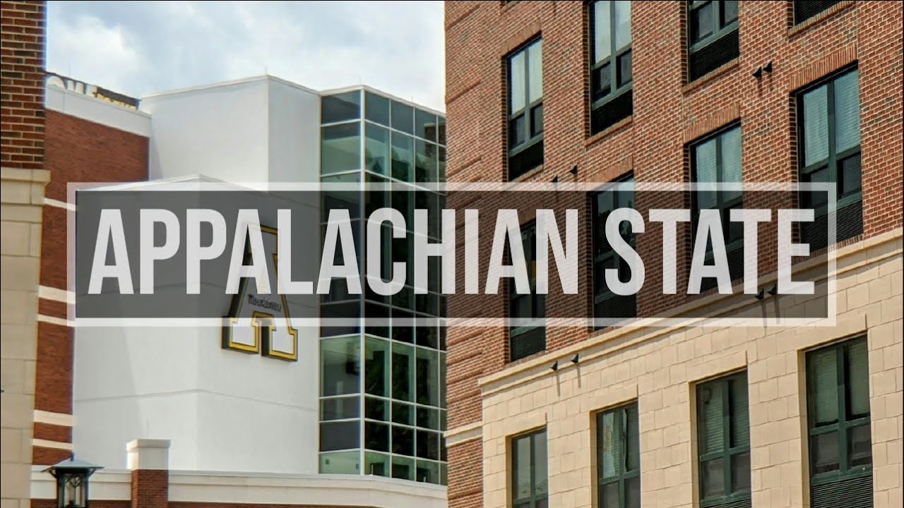 Appalachian State University Tour by Drone [4K]