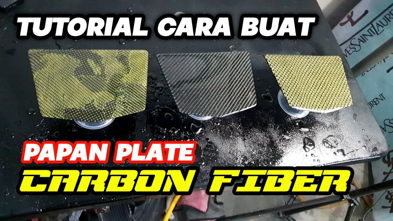 Cara buat papan plate carbon fiber