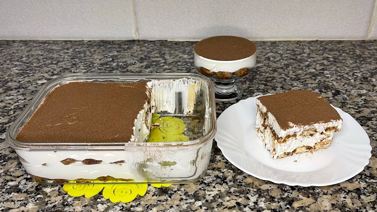 تحلية التيراميسو ذوقها خياالي😍