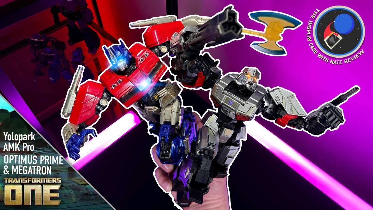 Transformers One Yolopark Optimus Prime & Megatron Unboxing & Review