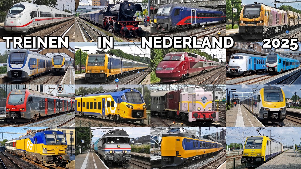 Treinen in Nederland 2025 - Trains in The Netherlands 2025