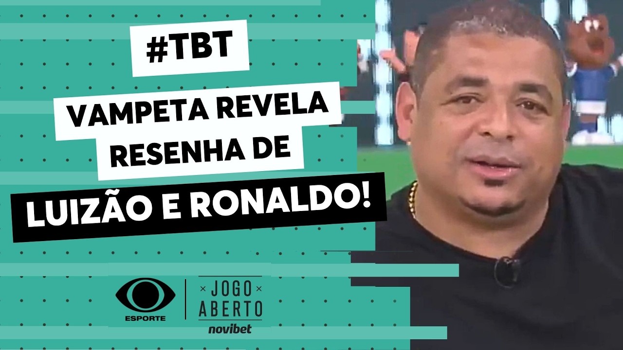 #TBT Vampeta revela rivalidade com Luizão na Copa de 2002