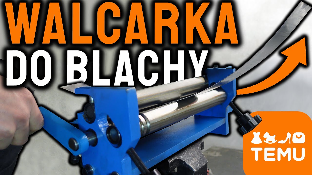 WALCARKA DO BLACHY Z 🔸TEMU🔸 - czyli jak wygiąć idealne walce i stożki na wydech 2T