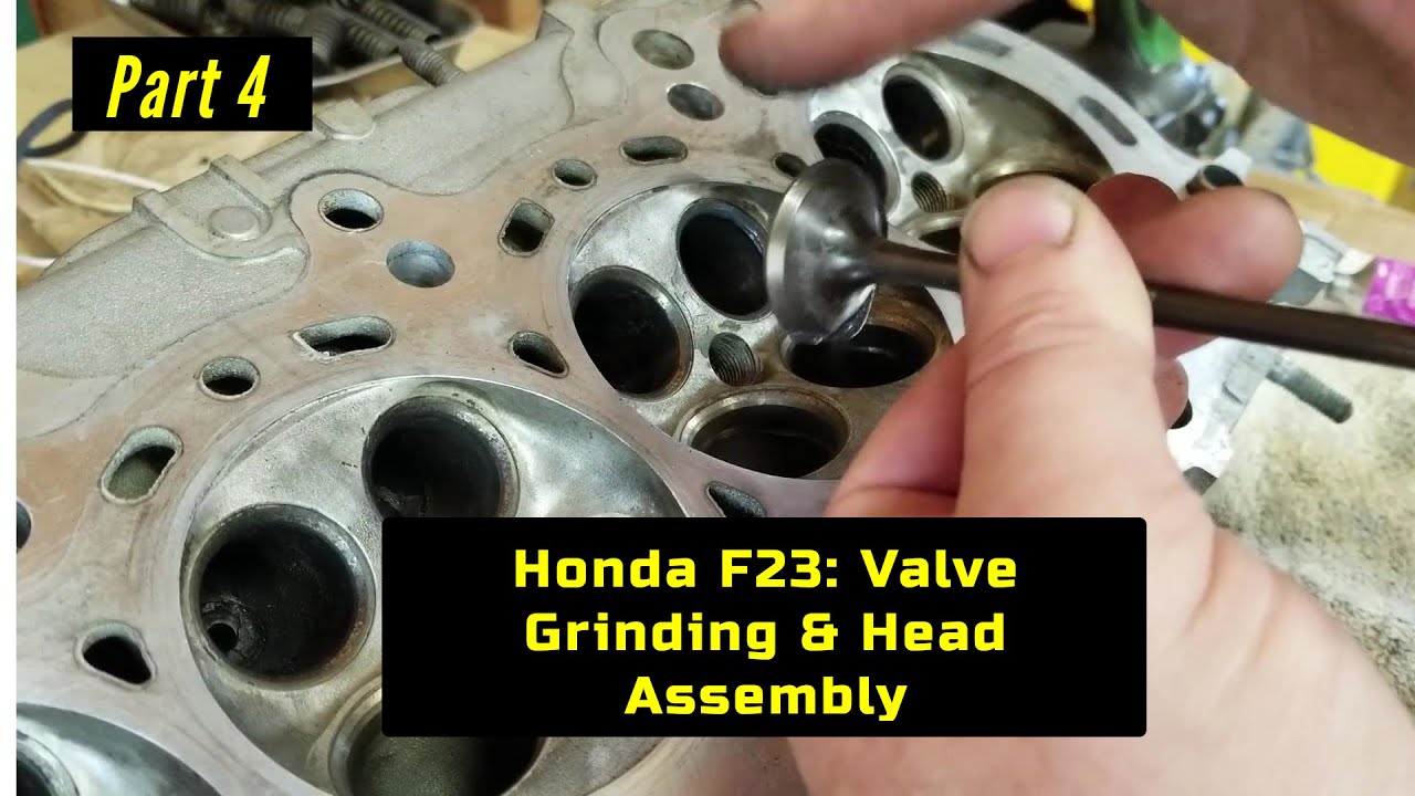 F23 Honda Accord Engine Rebuild Part 4: Cylinder Head Assembly