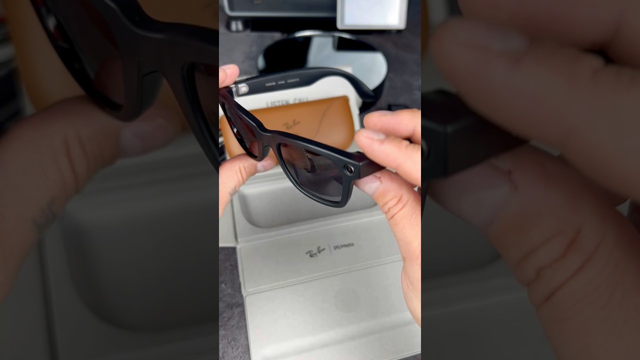 ОЧКИ С КАМЕРОЙ | Ray ban Meta Wayfarer РАСПАКОВКА и ОБЗОР