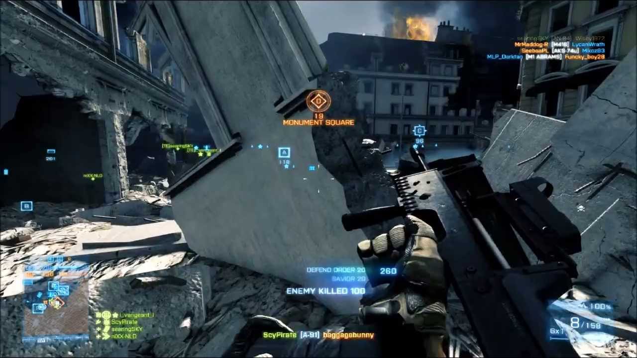 Team Europe UK BF4 PC Clan - BF3 Infantry Gameplay