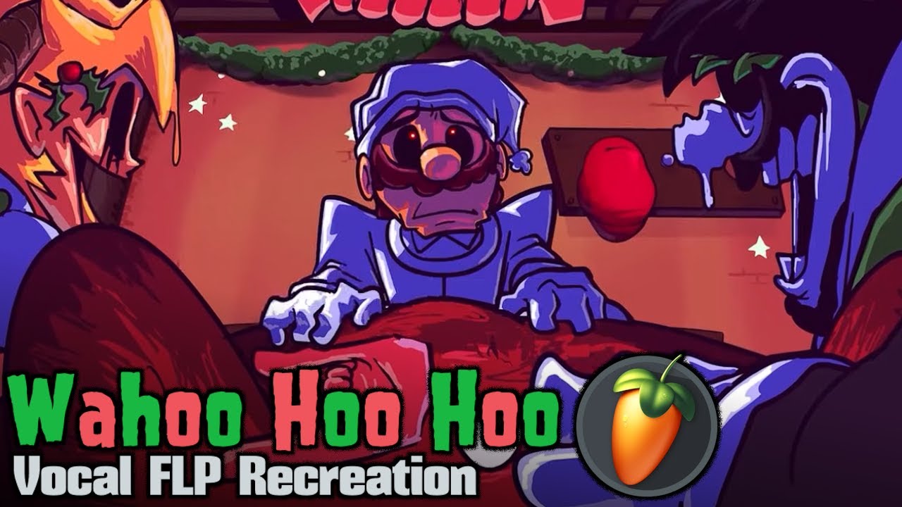FNF Mario's Madness Christmas Surprise | Wahoo Hoo Hoo Vocal Recreation FLP + Download
