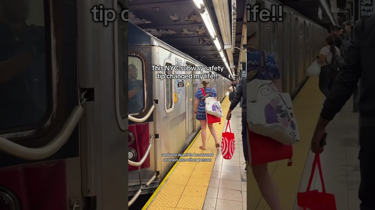 Hope this nyc subway safety tip helps! #nycsubway #nyctips #nyc #transitsafety