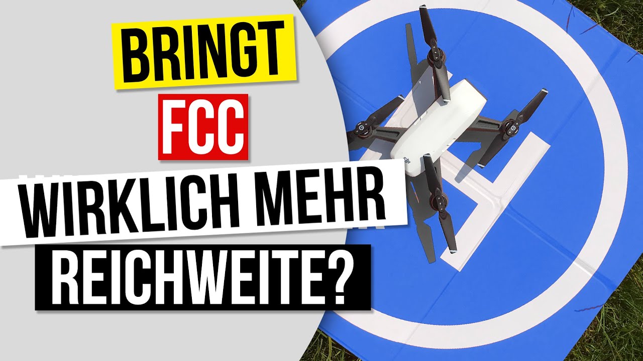 DJI Spark - Bessere Reichweite mit FCC Modus - bringt die Umstellung von CE auf FCC mehr Reichweite?