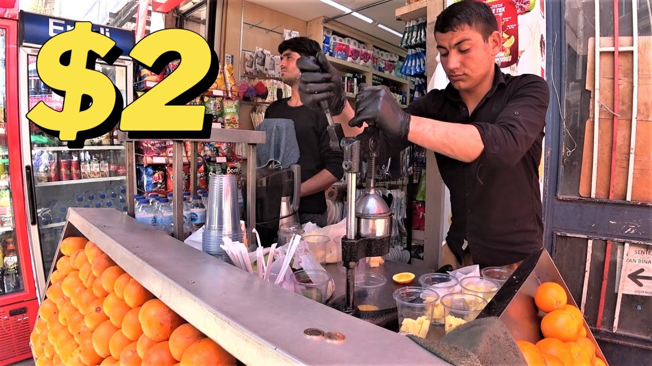 Street Orange Juice, Turkish Delight - Exploring Istanbul 🇹🇷