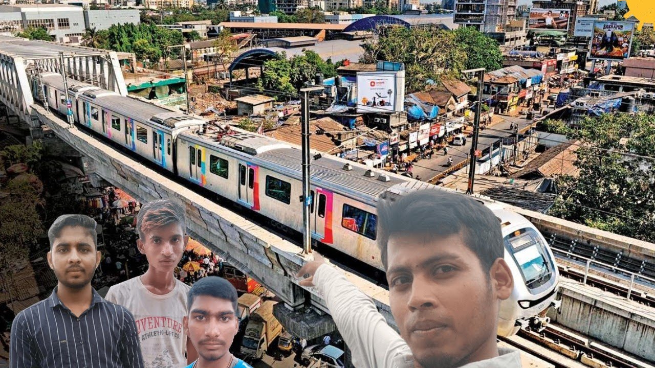 Metro city of Mumbai, Maharashtra India