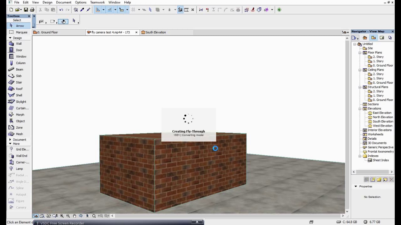 Archicad Animation Camera | Fly through | Simple Tutorial