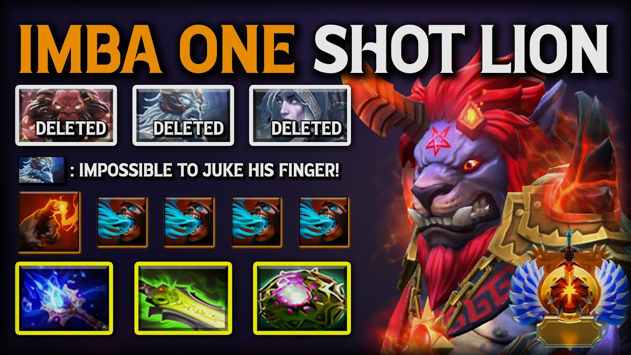 INCREDIBLE MAGICAL BUILD Lion | IMBA One Shot Kill Even Max Armor AXE Can't Handle His Thanos Finger