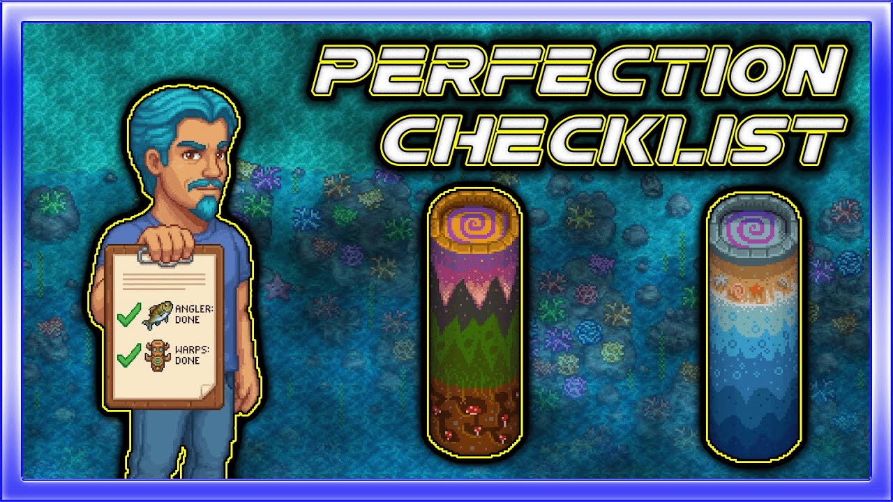 Joja Isn't the Villain: Perfection Checklist - Fishing & Obelisks in Stardew Valley Expanded (SVE)
