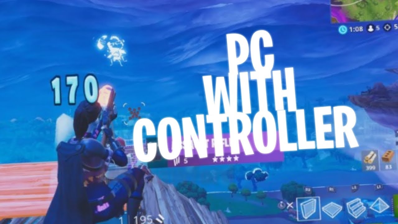 Switched to PC with controller 😈 - Fortnite