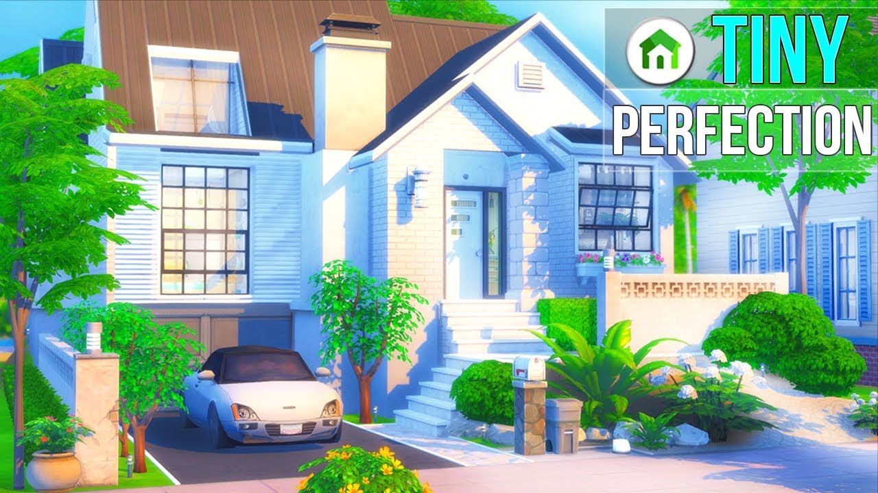🏡 Крошечное Совершенство  • Семейный Дом | Без СС | Симс 4 | Компактная Жизнь | Строительство