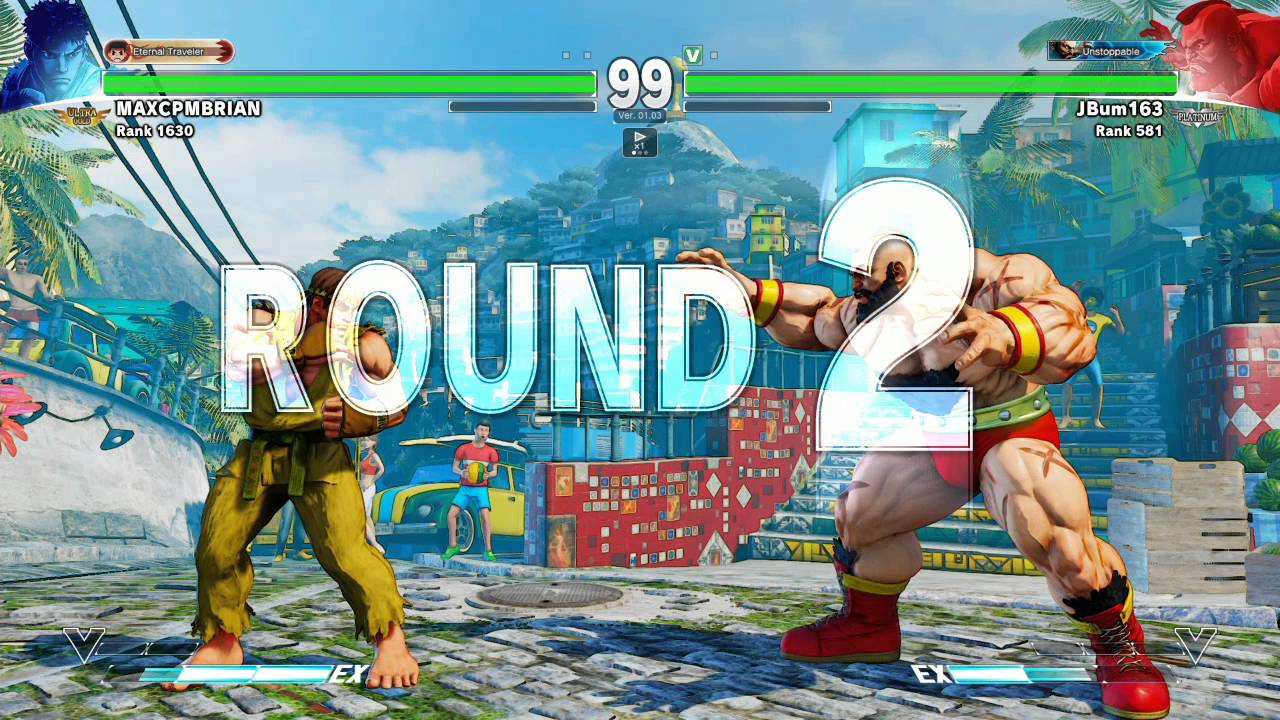 Street Fighter V Online - Bum163 [Gief] vs MaxCPMBrian [Ryu] PT 2