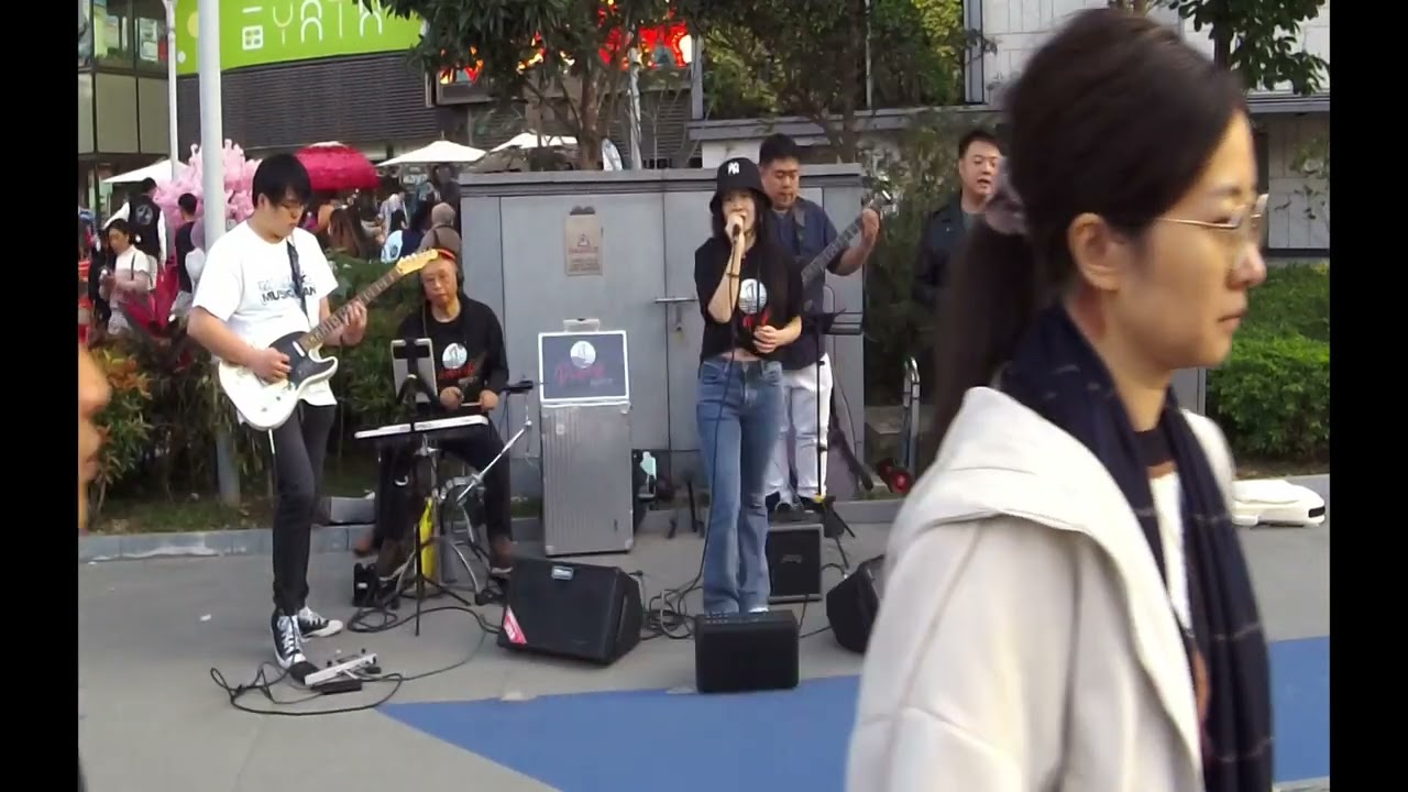 🎤🎵💕到此為止~Cover by Sammi @padarap.hk #dearjane #連詩雅  #busking #cover #music #livemusic #liveband #翻唱 