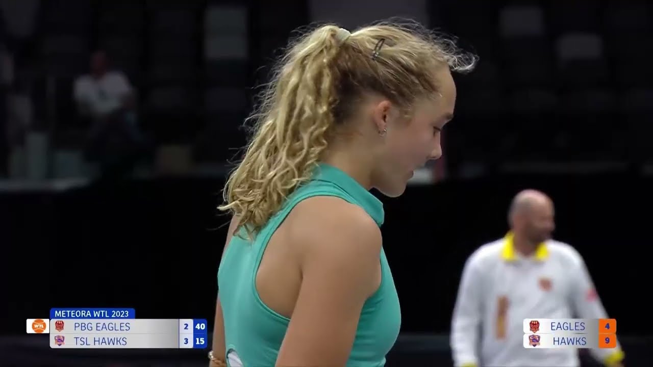 SOFIA KENIN/MIRRA ANDREEVA x IGA SWIATEK/CAROLINE GARCIA | EAGLES v HAWKS