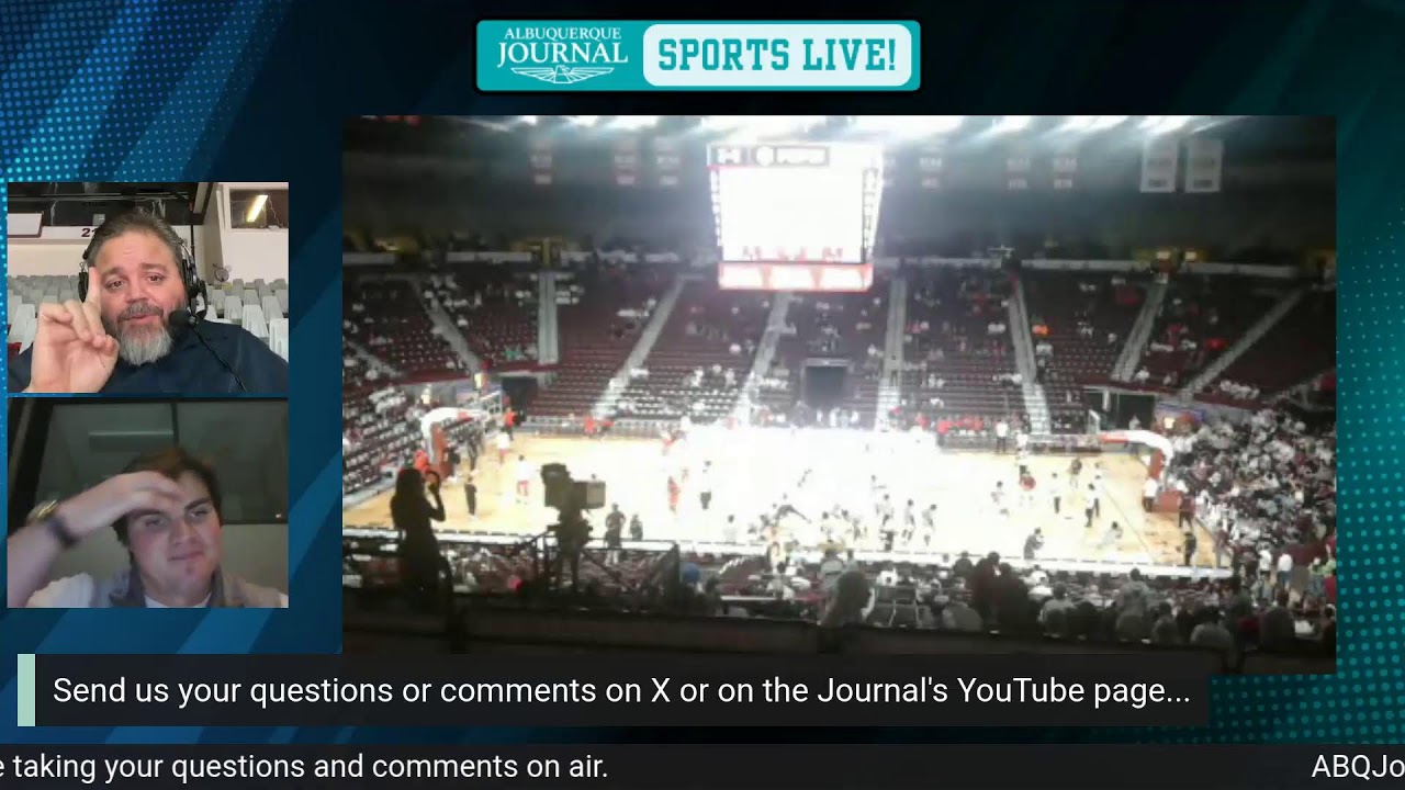 ABQJournal Sports Live! POSTGAME (FB)/PREGAME (HOOPS) &bull;talking Lobo football win, UNM/NMSU hoops
