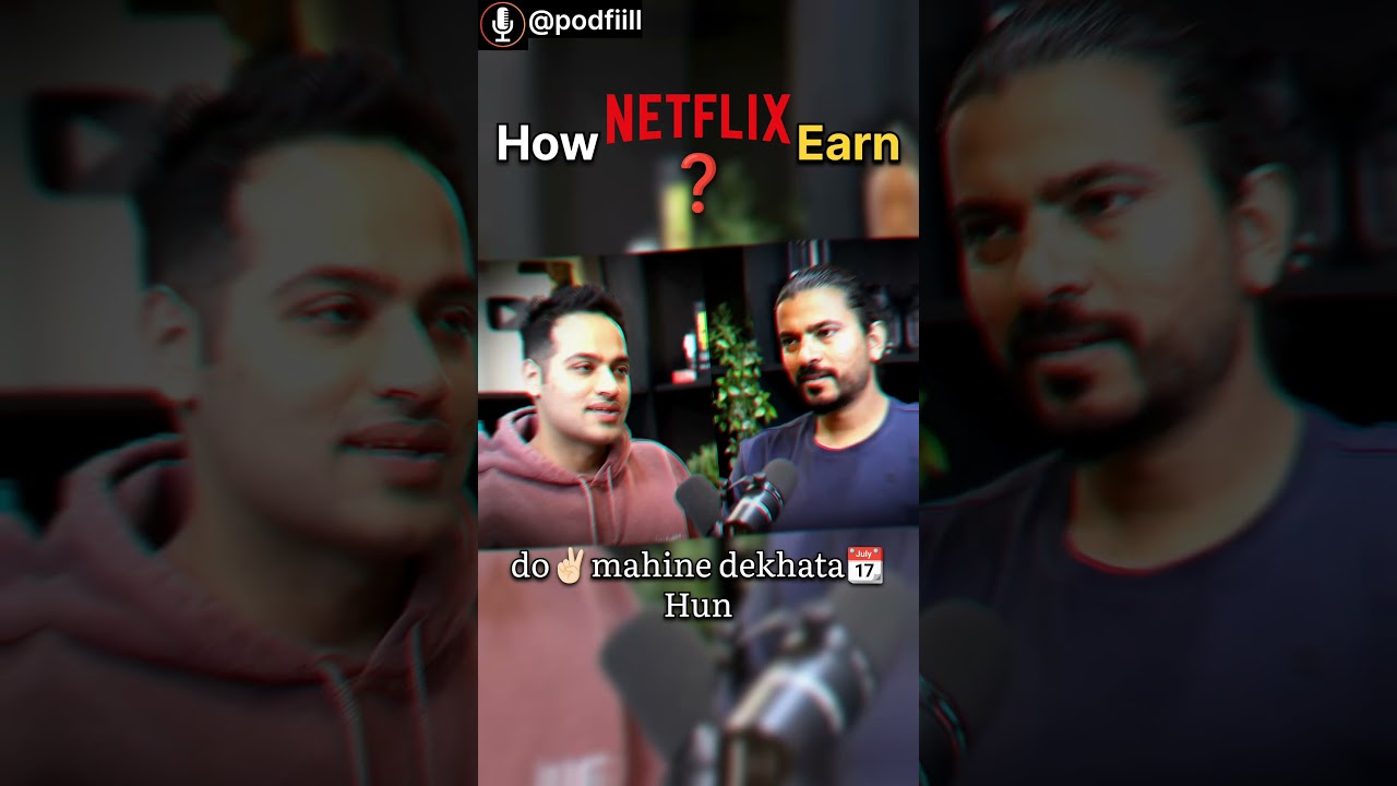 How Netflix earn?? | 10K+👀  #shorts