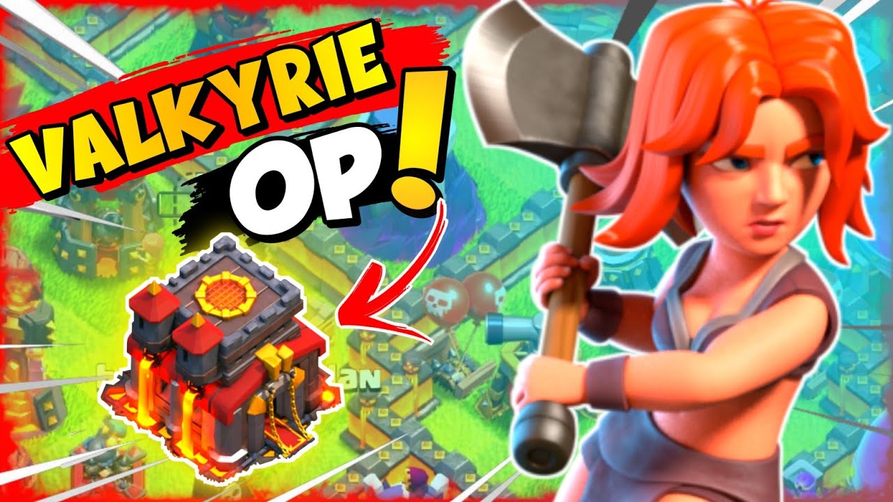 TH10 Valkyrie Attack Strategy 2023 | Valkyrie Attack Strategy TH10 Clash Of Clans - COC