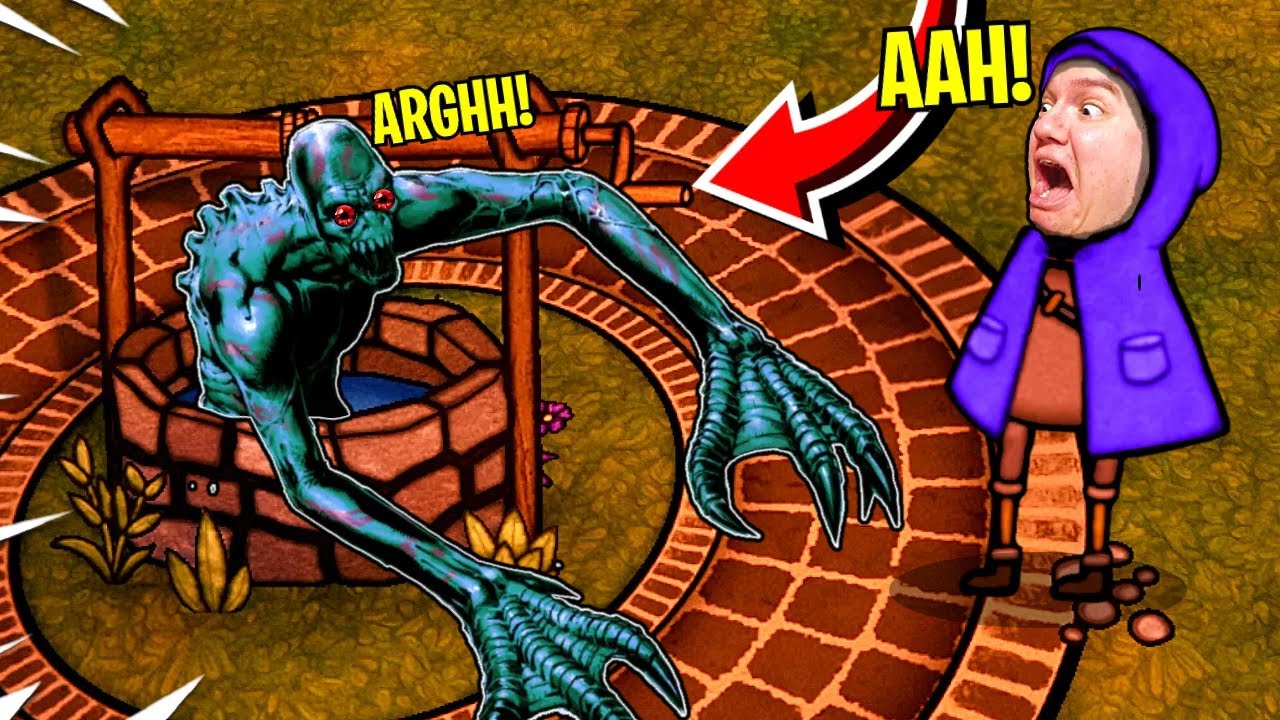 Un MONSTRU a IESIT din FANTANA de la FERMA!