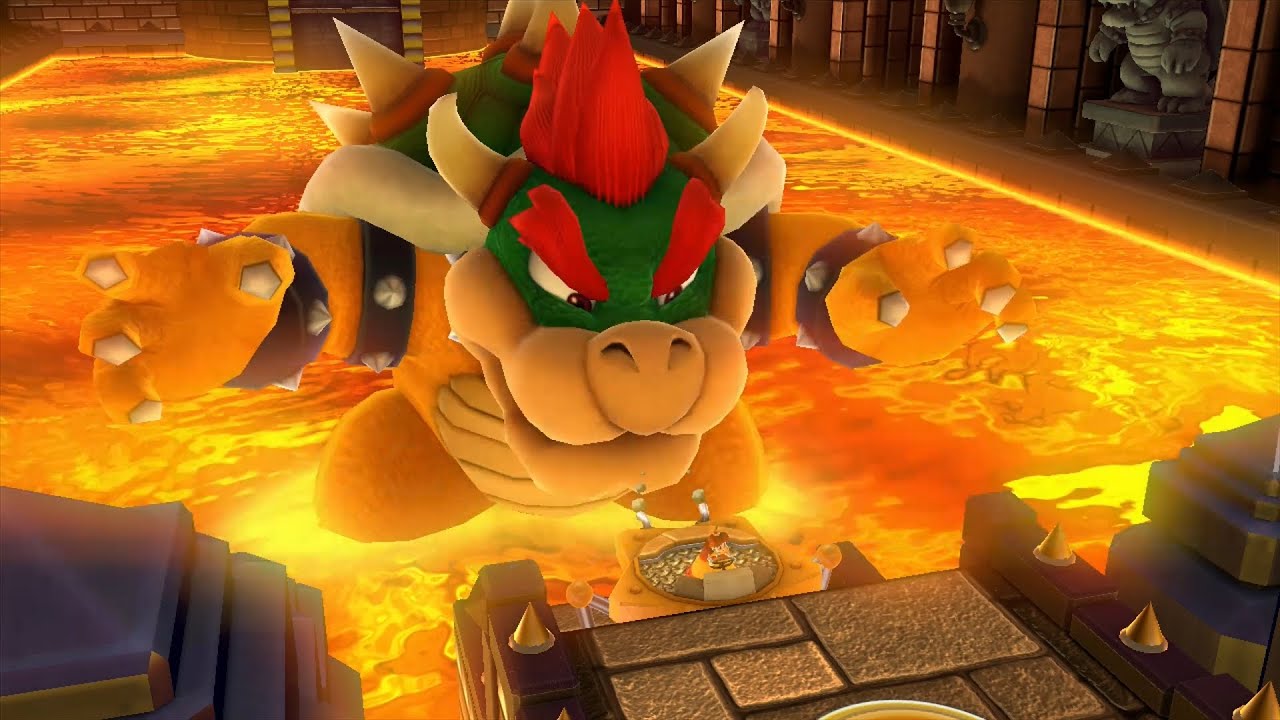 Mario Party 10 Bowser Party #387 Spike, Daisy, Donkey Kong, Yoshi Chaos Castle Master Difficulty