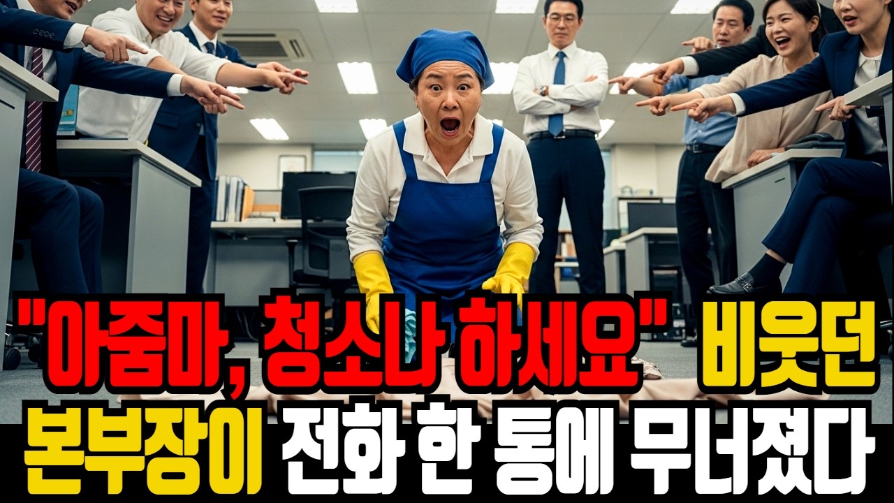 청소부가 