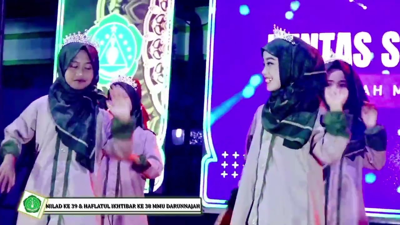 PENAMPILAN PUTRI MMU DARUNNAJAH MILAD 39