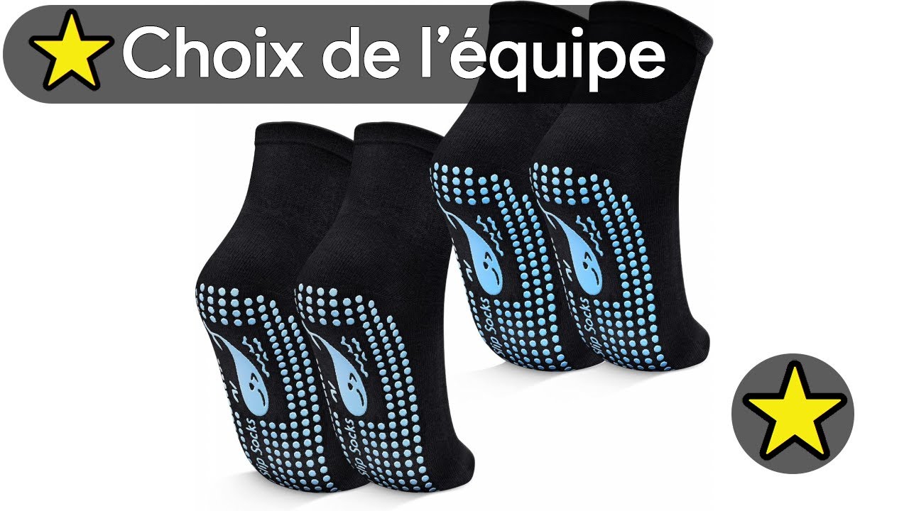 🏆 TOP 3 MEILLEUR CHAUSSETTES DE YOGA POUR HOMME 2025