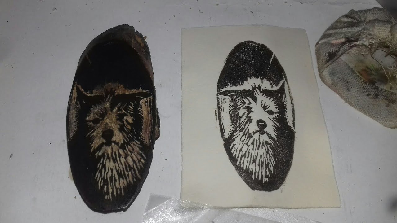 Grabado en madera de pie | xilografia tradicional