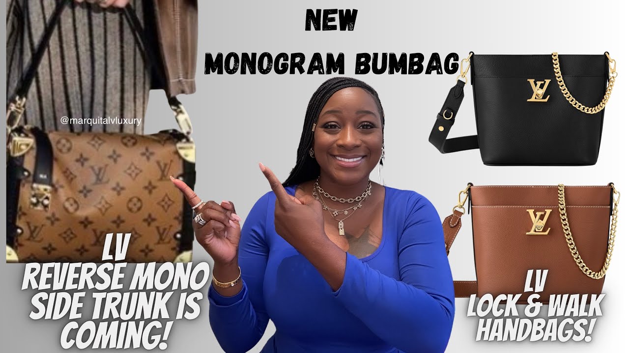 LOUIS VUITTON NEW RELEASES FOR 2024! LV LOCK & WALK HANDBAG! LV SIDE TRUNK! #marquitalvluxury