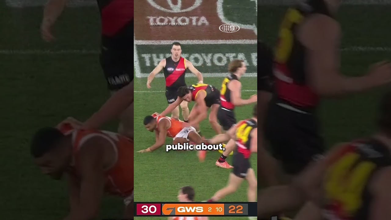 '[I hope] he's just thanked for what he's given to Essendon': Lloyd on Merrett 🤝 #AFL #Footy