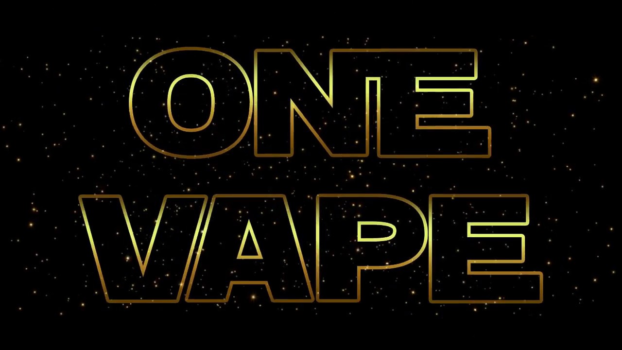 Darth Vader Star Wars Vape Challenge  May The Force Be With You 2018